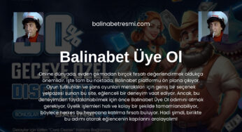 Balinabet Üye Ol